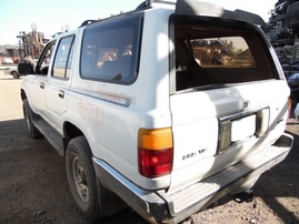 1995 TOYOTA 4RUNNER SR5 WHITE 3.0L AT 2WD Z17710